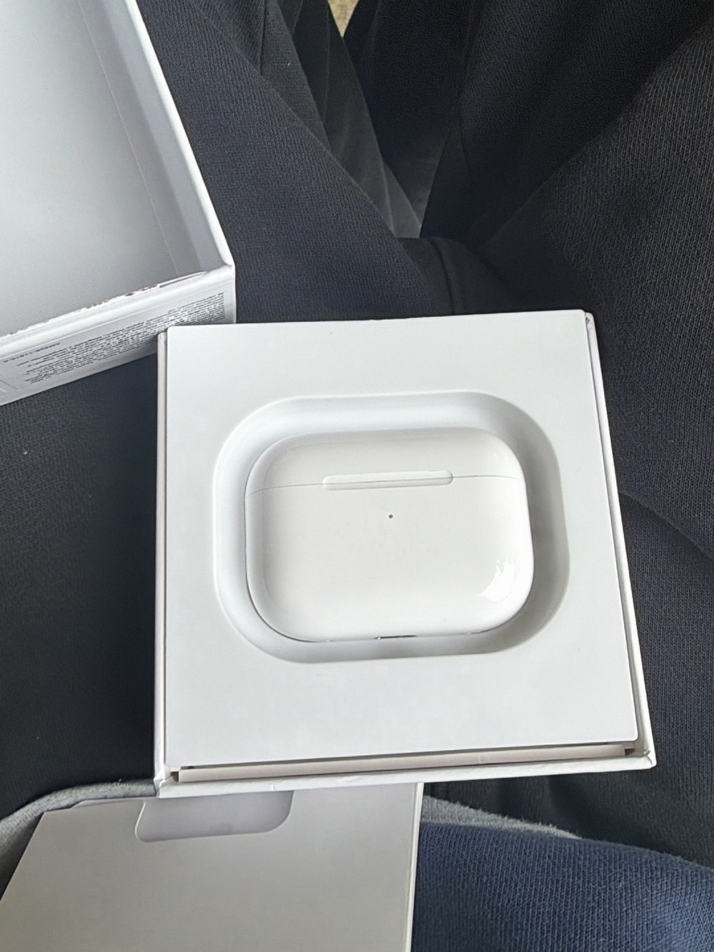 Apple White Earbuds Charging Case